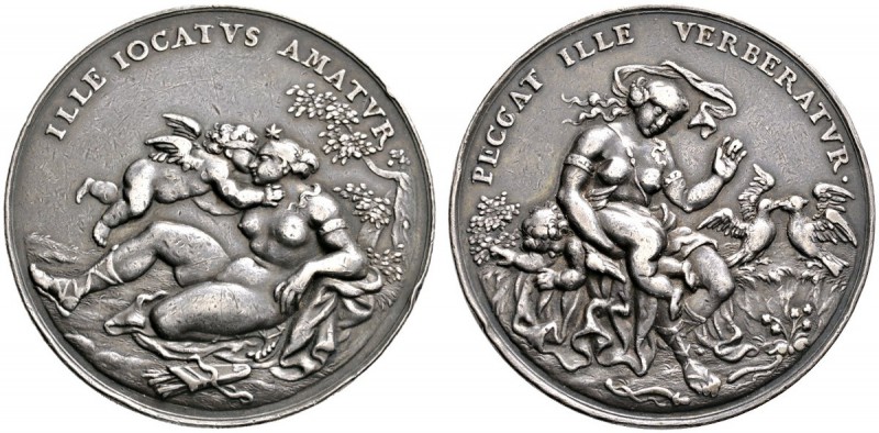 Altdeutsche Münzen und Medaillen 
 Nürnberg, Stadt 
 Silbermedaille o.J. (um 1...