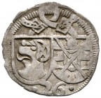 Altdeutsche Münzen und Medaillen 
 Oettingen 
 Karl Wolfgang, Ludwig XV., Martin und Ludwig XIV. 1522-1529. Einseitiger Pfennig 1526. Löffelh. 98.
...