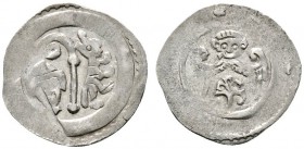 Altdeutsche Münzen und Medaillen 
 Passau, Bistum 
 Gebhard von Plain bis Rudiger von Bergheim 1222-1232-1250 
 Pfennig ca. 1220-1240. Mitrierter K...