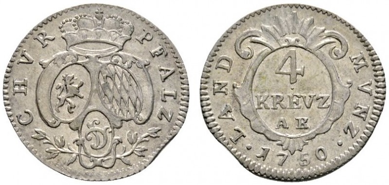 Altdeutsche Münzen und Medaillen 
 Pfalz-Kurlinie 
 Karl Theodor 1742-1799 
 ...