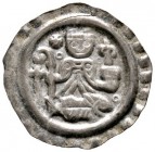 Altdeutsche Münzen und Medaillen 
 Radolfzell (Münzstätte der Abtei Reichenau) 
 Konrad von Zimmern 1234-1255. Brakteat um 1240. Mitriertes Brustbil...