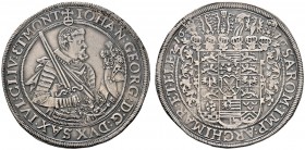 Altdeutsche Münzen und Medaillen 
 Sachsen-Albertinische Linie 
 Johann Georg I. 1615-1656 
 Taler 1616 -Dresden-. Clauss/Kahnt 155, Slg. Mers. 867...