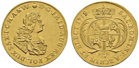 Altdeutsche Münzen und Medaillen 
 Sachsen-Albertinische Linie 
 Friedrich August I. (&quot;August der Starke&quot;) 1694-1733 
 3 Dukaten ( Goldab...
