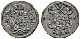 Altdeutsche Münzen und Medaillen 
 Sachsen-Albertinische Linie 
 Friedrich August I. (&quot;August der Starke&quot;) 1694-1733 
 Pfennig 1695 -Leip...