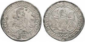 Altdeutsche Münzen und Medaillen 
 Sachsen-Altenburg 
 Johann Philipp und seine drei Brüder 1603-1625. Taler 1625 -Saalfeld-. Kernb. 6.3, Slg. Mers....