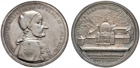 Altdeutsche Münzen und Medaillen 
 St. Blasien, Abtei 
 Martin II. Gebert 1764-1793. Silbermedaille 1783 von A. Guillemard, auf die Einweihung der w...