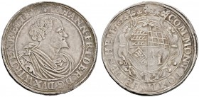 Altdeutsche Münzen und Medaillen 
 Württemberg 
 Johann Friedrich 1608-1628 
 Taler 1624 -Christophstal-. KR 319.1, Ebner 287, Dav. 7859.
 feine T...