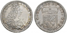 Altdeutsche Münzen und Medaillen 
 Württemberg 
 Eberhard Ludwig 1693-1733 
 Taler 1694. Stempel von J.D. Daniel. Brustbild im römischen Panzer mit...