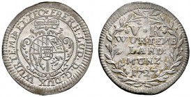 Altdeutsche Münzen und Medaillen 
 Württemberg 
 Eberhard Ludwig 1693-1733 
 5 Kreuzer 1727. KR 66.1, Ebner 174.
 feine Tönung, vorzüglich-Stempel...