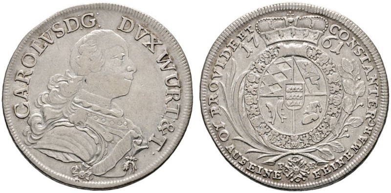 Altdeutsche Münzen und Medaillen 
 Württemberg 
 Karl Eugen 1744-1793 
 Konve...