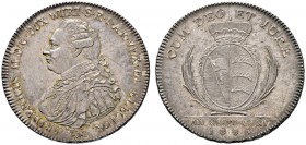 Altdeutsche Münzen und Medaillen 
 Württemberg 
 Friedrich II./I. 1797-1806-1816 
 Konventionstaler 1803 sogen. Kurfürstentaler. Gepanzertes Brustb...