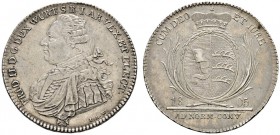 Altdeutsche Münzen und Medaillen 
 Württemberg 
 Friedrich II./I. 1797-1806-1816 
 1/2 Konventionstaler 1805. Stempel von J.L. Wagner. KR 17, Ebner...
