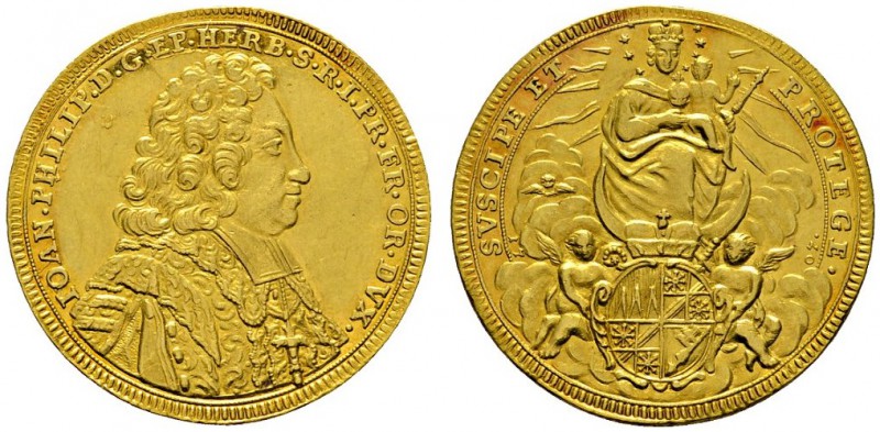 Altdeutsche Münzen und Medaillen 
 Würzburg-Bistum 
 Johann Philipp von Greife...
