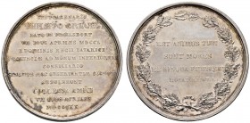 Altdeutsche Münzen und Medaillen 
 Würzburg-Stadt 
 Silbermedaille 1820 unsigniert, auf den 70. Geburtstag von Philipp Gregel. Zwölf Zeilen Schrift ...