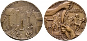 Thematische Medaillen 
 Medaillen von Karl Goetz 
 Bronzegußmedaille 1920. &quot;Wüstlinge am Rhein&quot;. Bordelle für französische Kolonialtruppen...