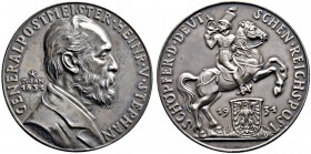 Thematische Medaillen 
 Medaillen von Karl Goetz 
 Große Silbermedaille 1931. Auf den 100. Geburtstag des Generalpostmeisters Heinrich von Stephan. ...
