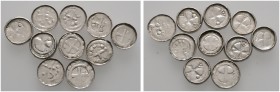 Lots altdeutscher Münzen und Medaillen 
 10 Stücke: SACHSEN . Denare/Hochrandpfennige aus der Zeit der Wenden um 1000.
 sehr schön