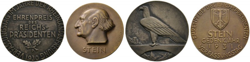 Deutsche Münzen und Medaillen ab 1871 
 Weimarer Republik 
 Lot (2 Stücke): Ve...