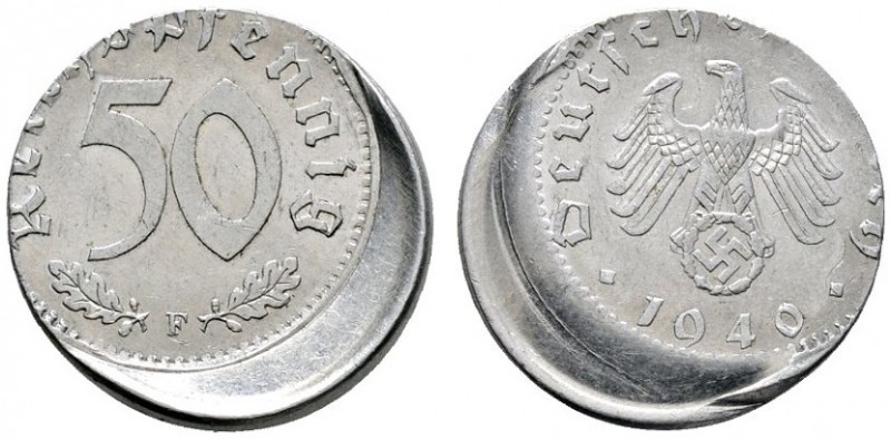 Deutsche Münzen und Medaillen ab 1871 
 Drittes Reich 
 50 Reichspfennig 1940 ...
