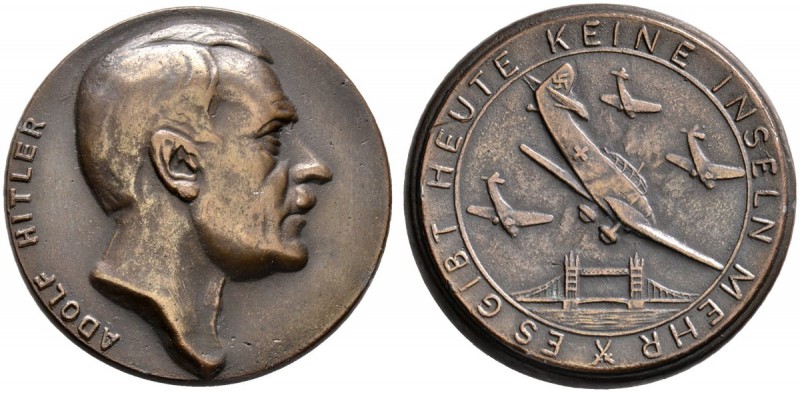 Deutsche Münzen und Medaillen ab 1871 
 Drittes Reich 
 Bronzegußmedaille o.J....