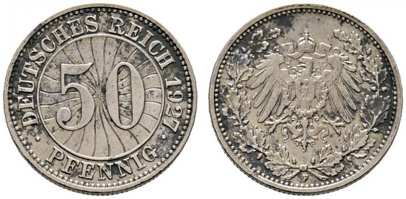 Deutsche Münzen und Medaillen ab 1871 
 Münzproben des Deutschen Reiches 
 50 ...