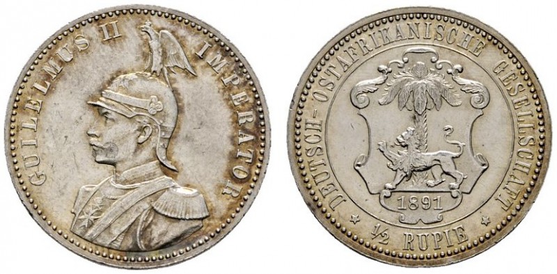 Deutsche Münzen und Medaillen ab 1871 
 Nebengebiete 
 Deutsch-Ostafrika 
 1/...