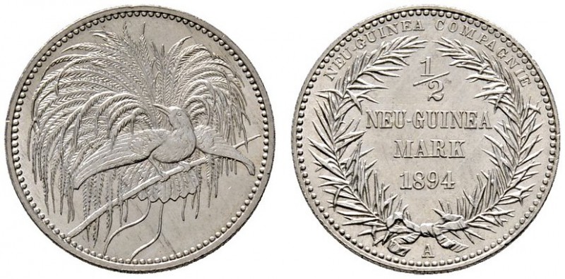 Deutsche Münzen und Medaillen ab 1871 
 Danzig 
 Deutsch-Neuguinea 
 1/2 Neu-...