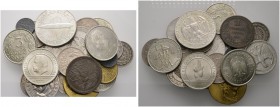Deutsche Münzen und Medaillen ab 1871 
 Lots 
 23 Stücke: Kaiserreich bis BRD. Dabei Sachsen, 2 Mark 1876, Deutsch-Neuguinea, 10 Pfennig 18945 RM 19...
