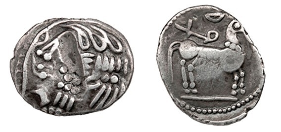 EMPORION. IMITACIONES GALAS. Similar a la anterior. AR 4,34 g. CC-2422, mismo ej...