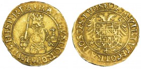 Condado de Flandes. Florín de oro. Brujas. DEL-517. MBC.