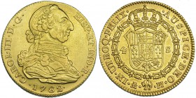 4 escudo. 1782. Madrid. PJ. VI-1466. R.B.O. MBC+/ EBC.