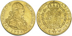 2 escudos. 1794. Madrid. MF. VI-1043. R.B.O. MBC/ MBC+.