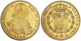 8 escudos. 1806. Potosí. PJ. VI-1409. MBC+.