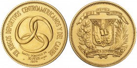 REPÚBLICA DOMINICANA. 30 pesos. 1974. KM-36. SC.