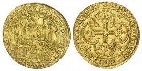 FRANCIA. Escudo de oro. Felipe VI (1328-1350). FR-270. EBC.