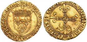 FRANCIA. Escudo del sol. Luis XII (1498-1515). FR-323. MBC+/MBC.