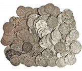 HUNGRÍA. Lote de 160 monedas de denar. 1611-1620. Calidad media EBC.