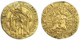 HUNGRÍA. Ducado. 1651 KB. Fernando III (1637-1657). WGC-KM-114. MBC.