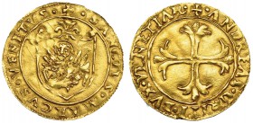 ESTADOS ITALIANOS. Venecia. Escudo de oro. Andrea Gritti (1523-1539). FR-1448. MBC+.