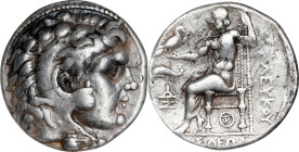 SYRIA. Seleukid Kingdom. Antiochos I Soter, 281-261 B.C. AR Tetradrachm, Laodikeia Mint. ANACS VF-35.
HGC-9, 125B; SC-357.6A. Obverse: Head of Herakl...