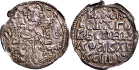 SERBIA. Dinar, ND (1365-71). Vukasin Mrnjavcevic. MS-62.
Weight: 1.05 gms. Retaining great detail, the present survivor also retains much original su...
