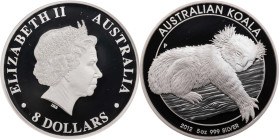 AUSTRALIA. 8 Dollars, 2012-P. Perth Mint. Elizabeth II. NGC PROOF-70 Ultra Cameo.
KM-1841. ASW: 5.00 oz. A beautiful flawless example, delivering a r...