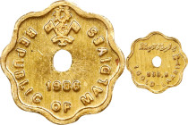 MALDIVES. Laari, 1986. Llantrisant Mint. PCGS PROOF-67.
Fr-4A; KM-Unlisted. Mintage: 100. A RARE modern issue, that is made with a gram of pure gold,...