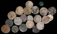 MOLDAVIA & WALLACHIA. Group of Moldavian and Transylvanian Silver Minors (21 Pieces), 1375-1623. Average Grade: VERY FINE.
A group of elusive hammere...