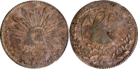 PHILIPPINES. Philippines - Mexico. 8 Reales, ND (1834-37). Manila Mint. Isabel II. PCGS VF-30; Countermark: EF Details.
KM-129; Basso-56; Gil-5-4-3-I...