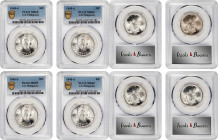 PHILIPPINES. Quartet of 50 Centavos (4 Pieces), 1945-S. San Francisco Mint. All PCGS MS-65.
All: KM-183; Allen-15.02.

Estimate: $200.00- $400.00