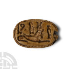 Egyptian Steatite Scarab