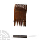 Egyptian Decorated Wooden Comb