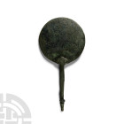 Hellenistic Bronze Handled Mirror