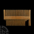 Carolingian Bone Comb